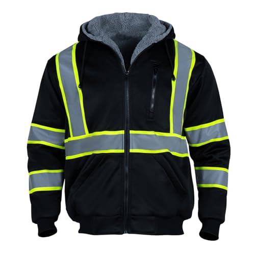 Amazon.com: Sicalobo High Visibility Jackets for Men,ANSI Class 1
